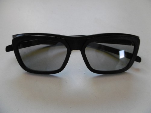 Reald brille passiv - brille, schwarz
