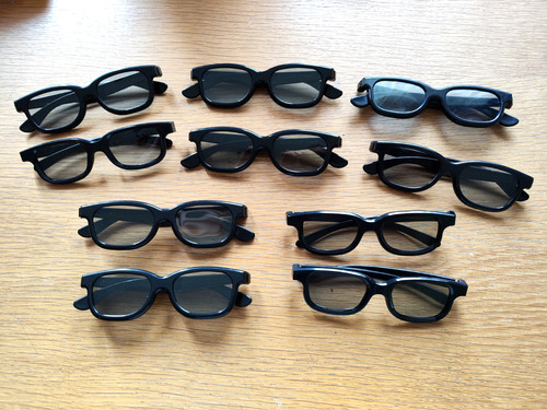 Brille real3d - x, ++