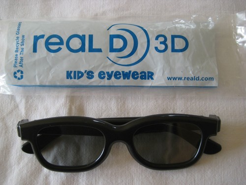 Brille für kinder schwarz - 3d-brille,